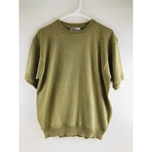 Regency Collection & Joyce Sweater, Women's XL, Gold Metallic, Sparkle, Vintage